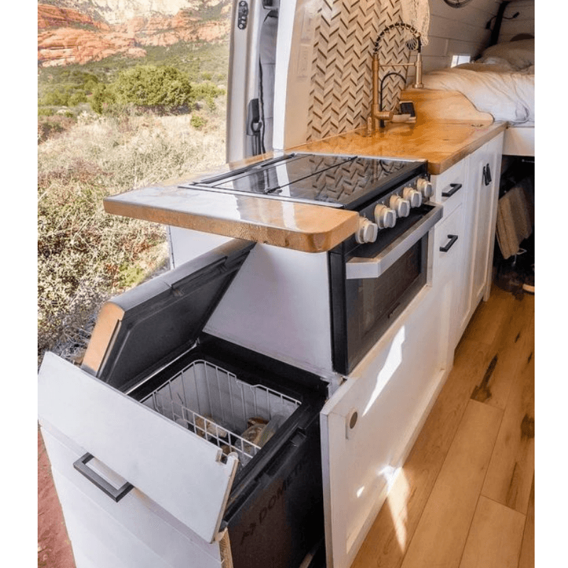 Lightweight Aluminum RV Kitchen Cabinet Set VM Van Multi-functional ...