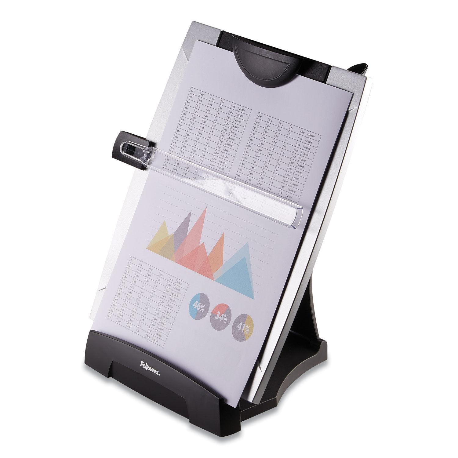 Office Suites Desktop Copyholder with Memo Board by Fellowes ...