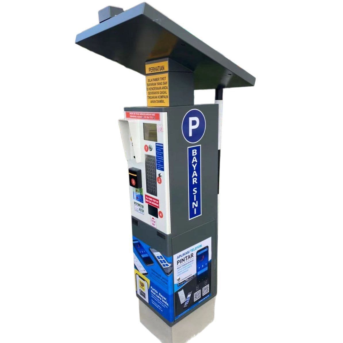Smart Solar Parking Pay Station - Solar-Powered Parking Meter and Solar ...