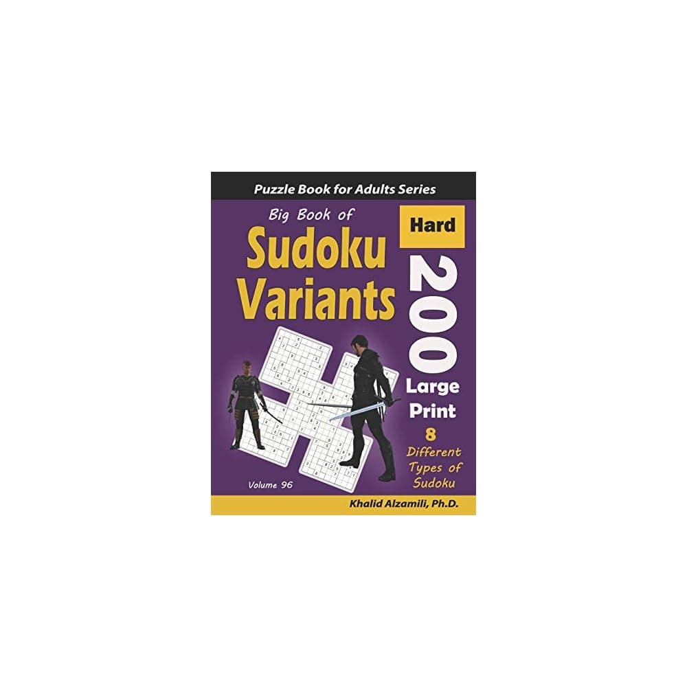 Big Book of Sudoku Variants: 200 Hard Large Print | Ubuy India