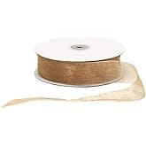 Amazon.com: Berwick Offray LLC 795826 Simply Sheer Asiana Ribbon - 1/4 ...