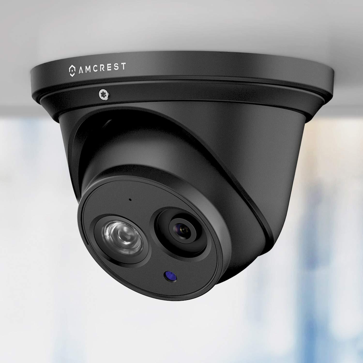 Amcrest UltraHD 4K (8MP) Outdoor Security IP Turret PoE Camera ...