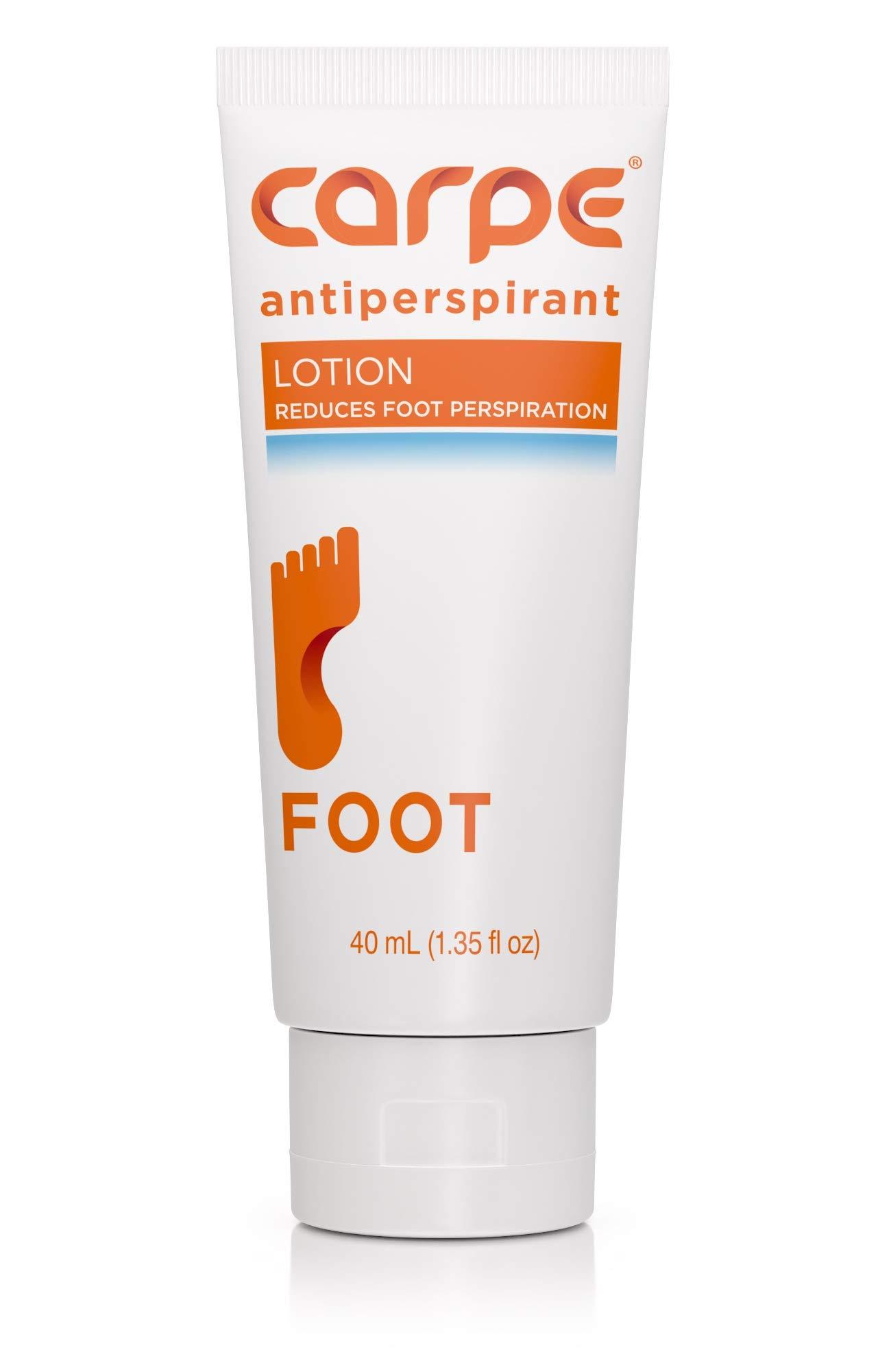 Carpe Antiperspirant Foot Lotion, A Dermatologist-Recommended Solution ...