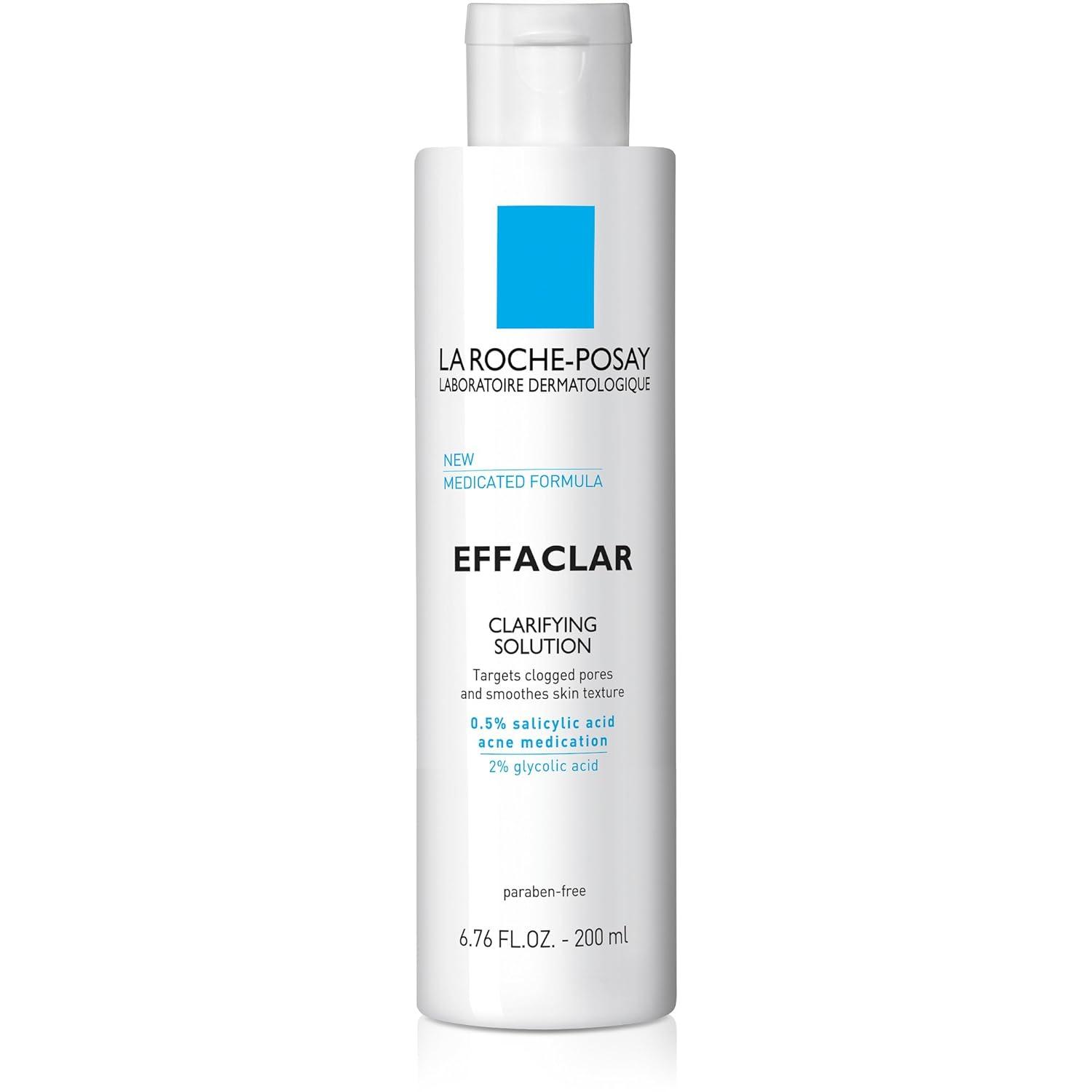 La Roche-Posay Effaclar Clarifying Solution Acne Toner with Salicylic ...