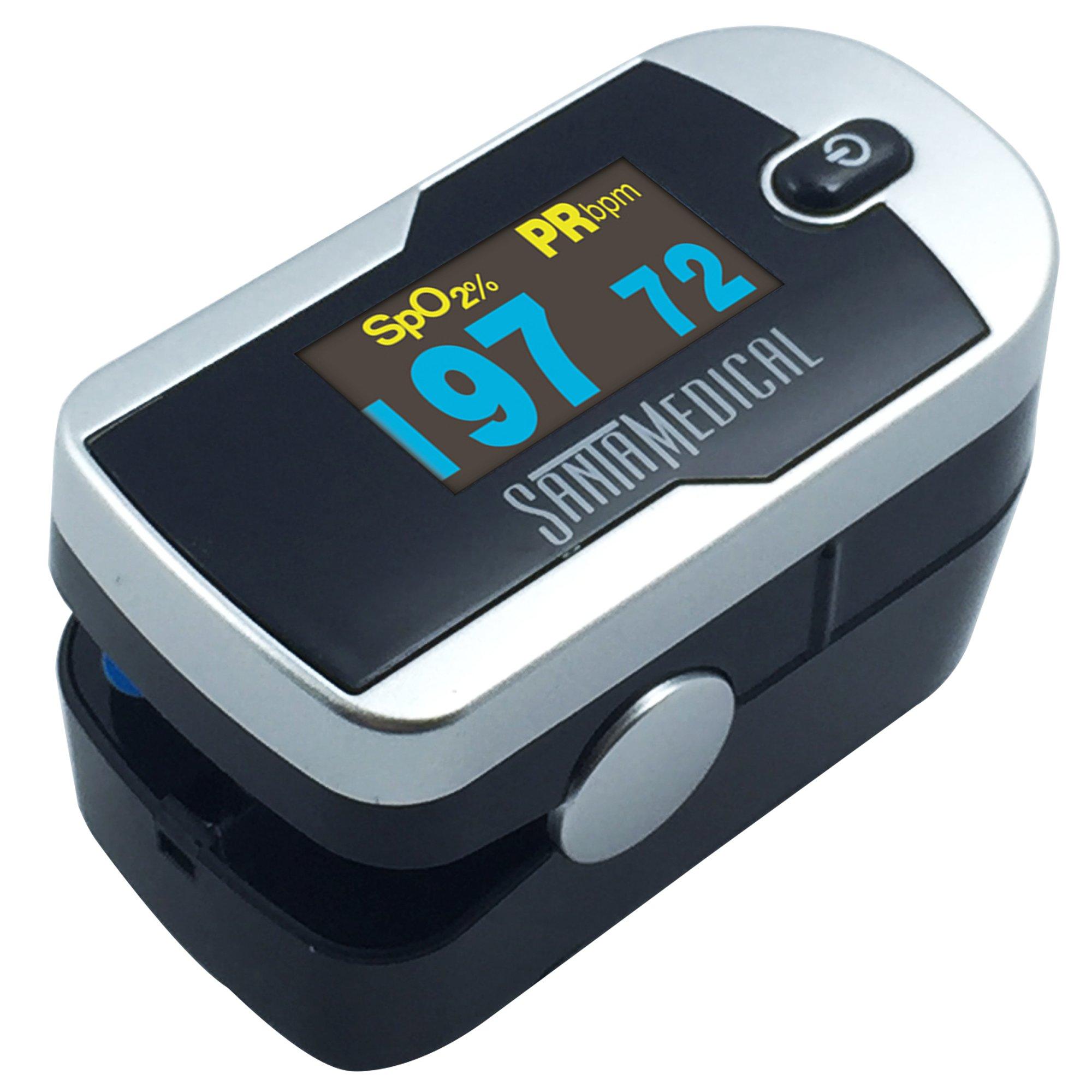 Santamedical Generation 2 OLED Fingertip Pulse Oximeter Oximetry Blood ...