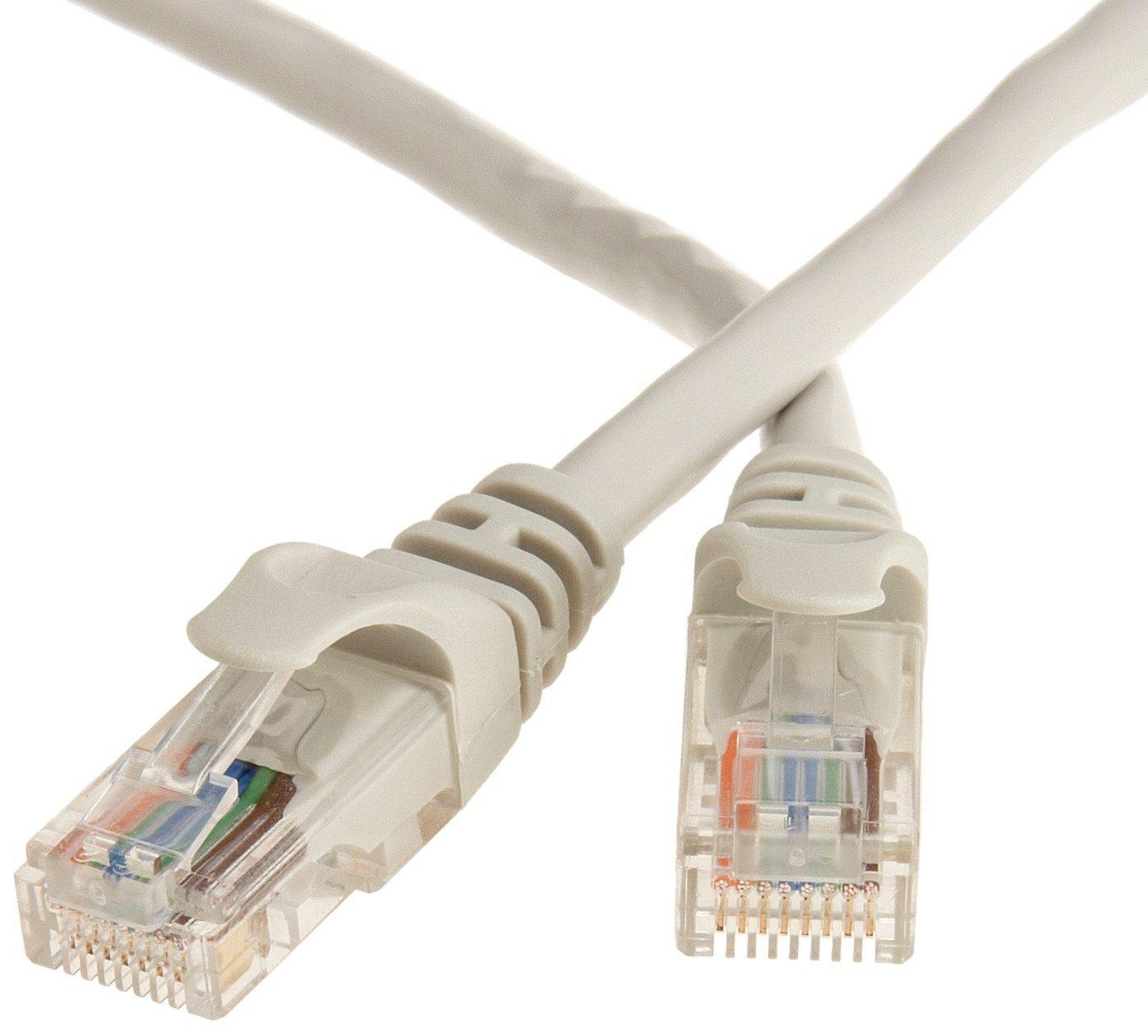 AmazonBasics RJ45 Cat-5e Network Ethernet Cable - 50 Feet (15.2 Meters ...