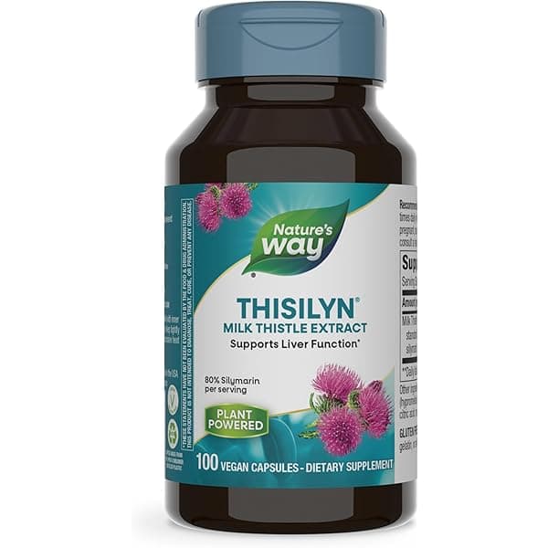 Amazon.com: Nature's Way Milk Thistle, Supports Liver Function and ...