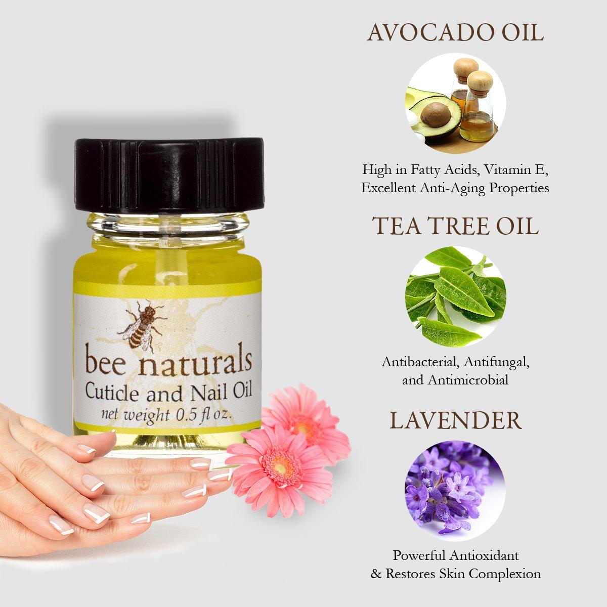 Bee Natural Best Cuticle Oil - Nail Oil Helps All Cracked Nails and ...