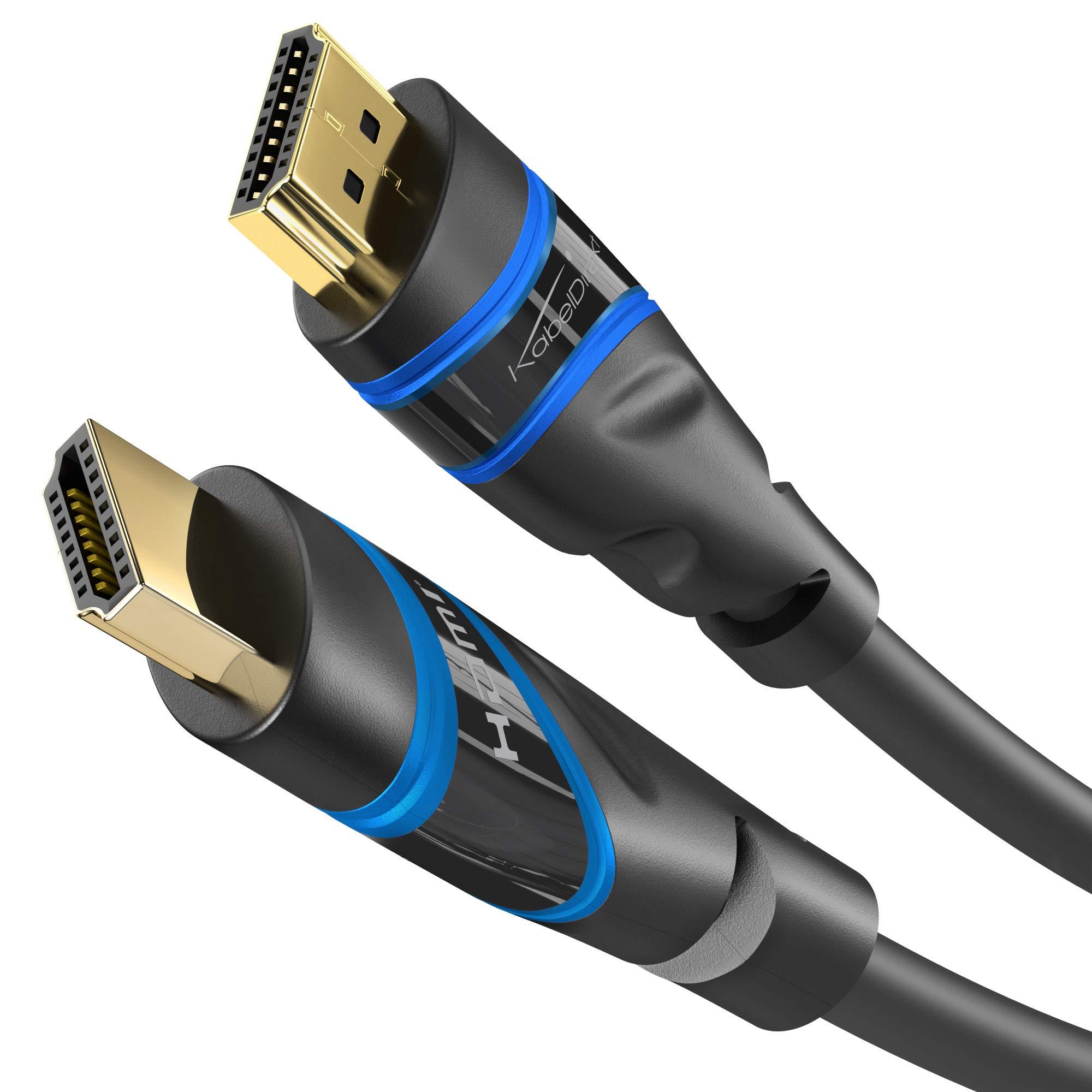 KabelDirekt – 6ft – 4K HDMI Cable (4K@120Hz & 4K@60Hz for a Stunning ...