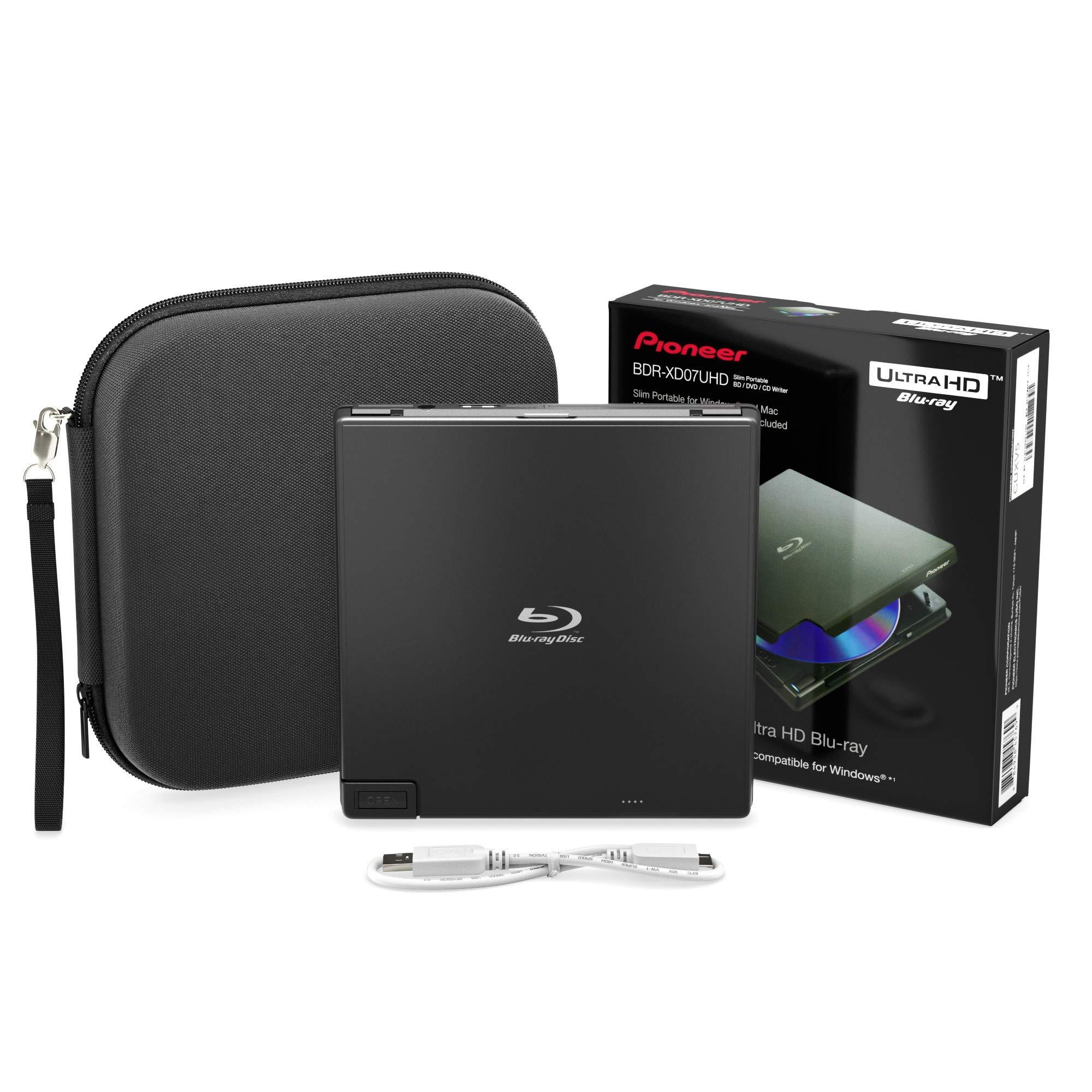 해외직구전문 쇼핑365 Pioneer BDR-XD07UHD 4K Blu-Ray Portable Burner & DVD ...