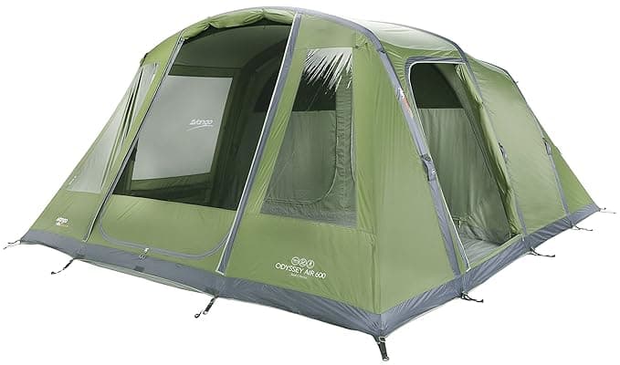 Vango 6 Person Odyssey Air 600 Tent, Epsom: Amazon.co.uk: Sports & Outdoors