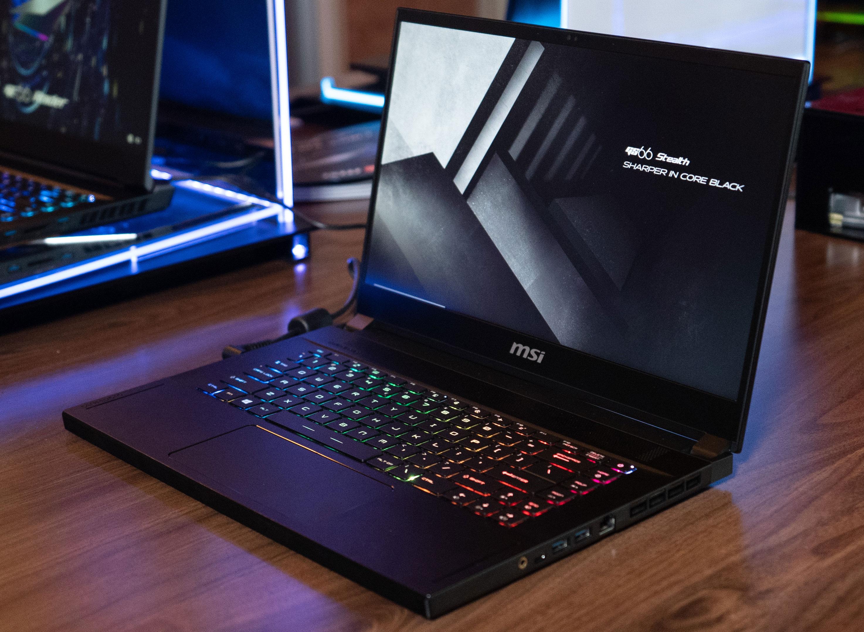 CES 2020: MSI's 300 Hz Gaming Laptops, the GS66 Stealth & GE66 Raider