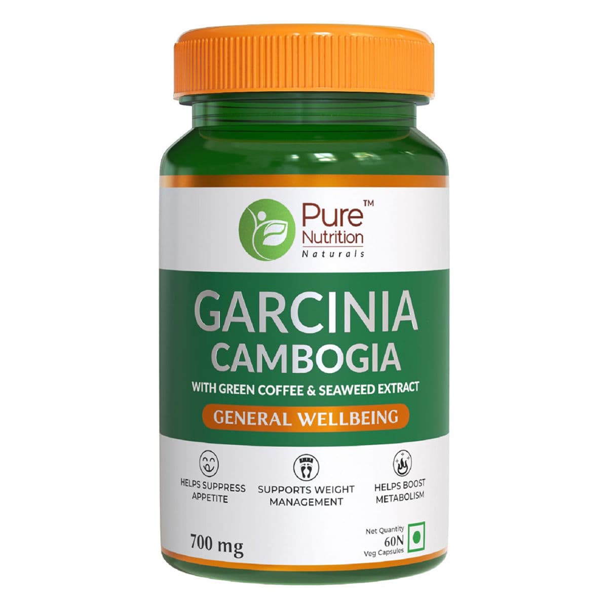 Buy Pure Nutrition Garcinia Cambogia 700 mg, 60 Capsules | 19 Minutes ...