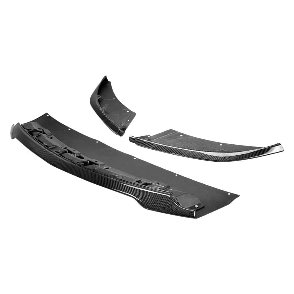 Anderson Composites® AC-FL15MU350 - Gloss Carbon Fiber Front Splitter