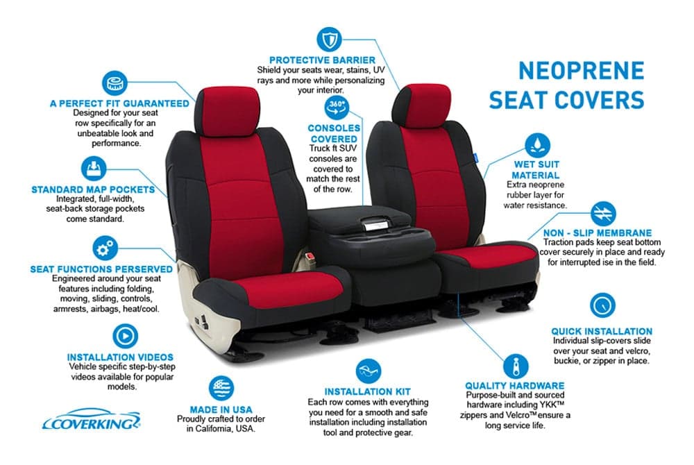 Coverking® - CR-Grade Neoprene Custom Seat Covers