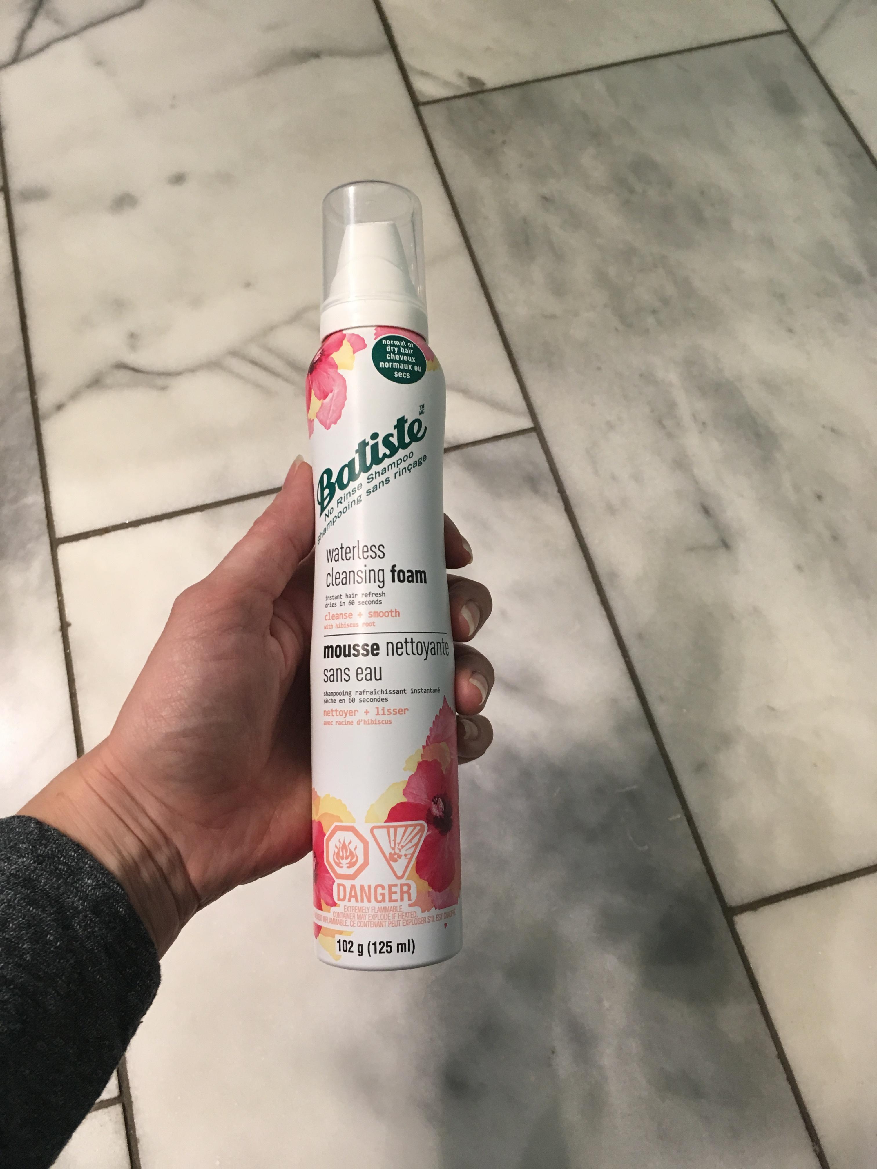 Batiste Waterless Cleansing Foam with Hibiscus Root reviews in Dry ...