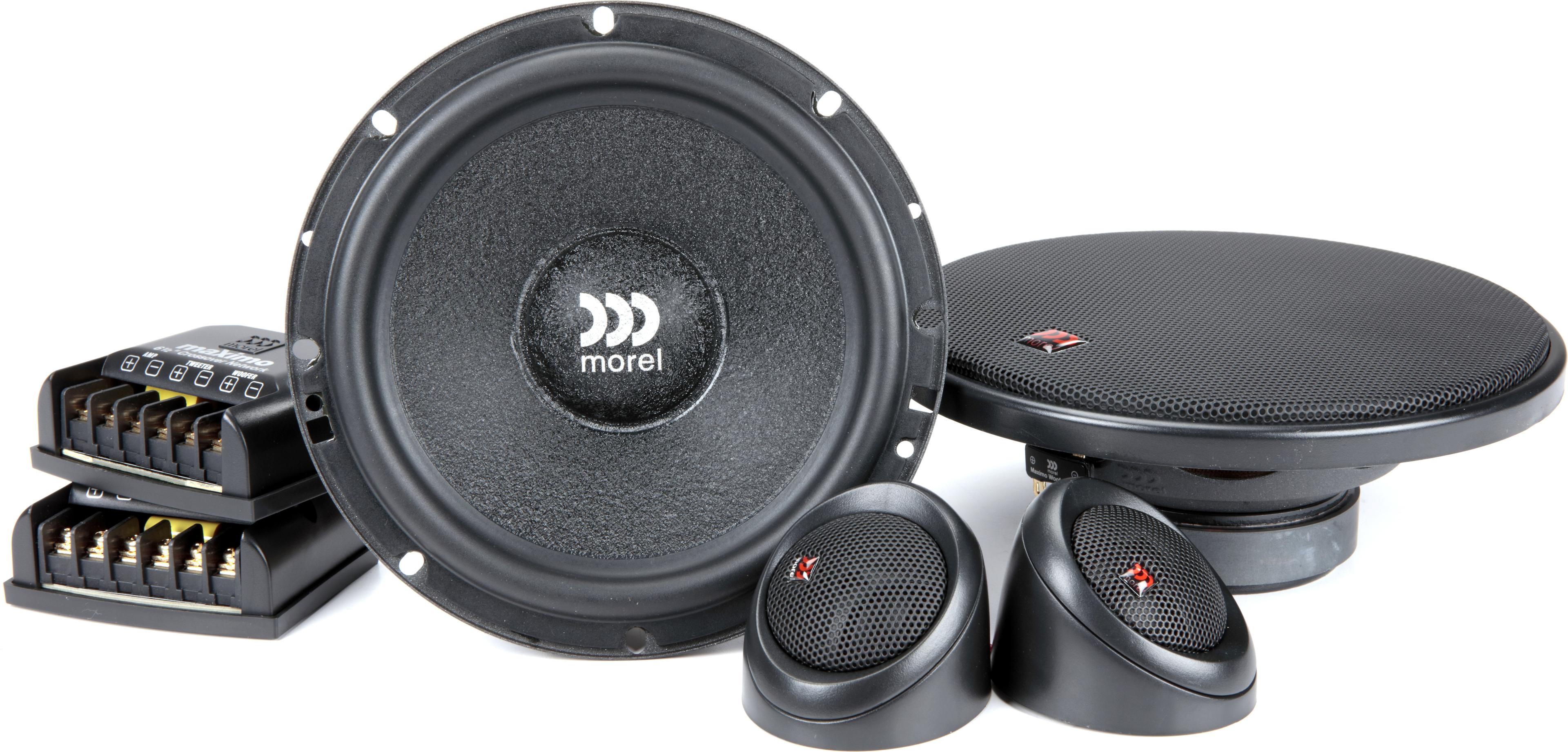 Morel Maximo 6 Maximo Series 6-1/2" component speaker system at Crutchfield