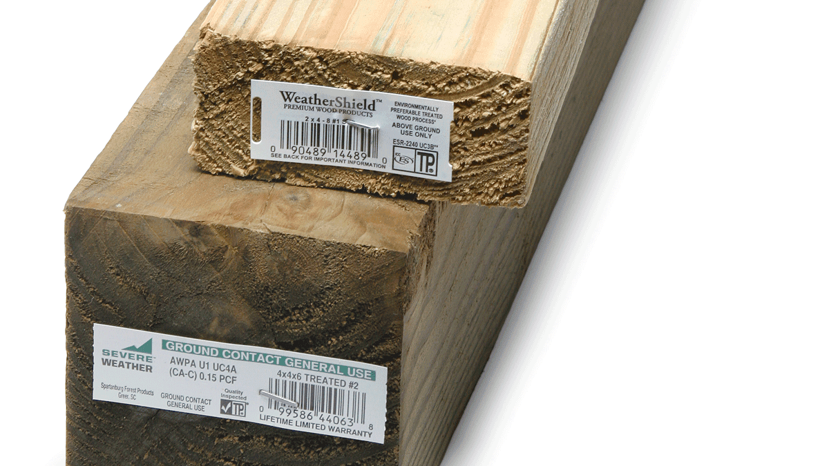 Pressure Treated Lumber Types