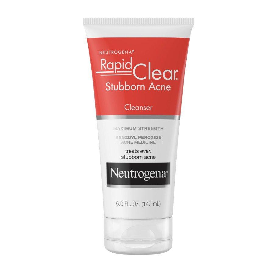 Neutrogena Rapid Clear Stubborn Acne Cleanser - Shop Facial Cleansers ...