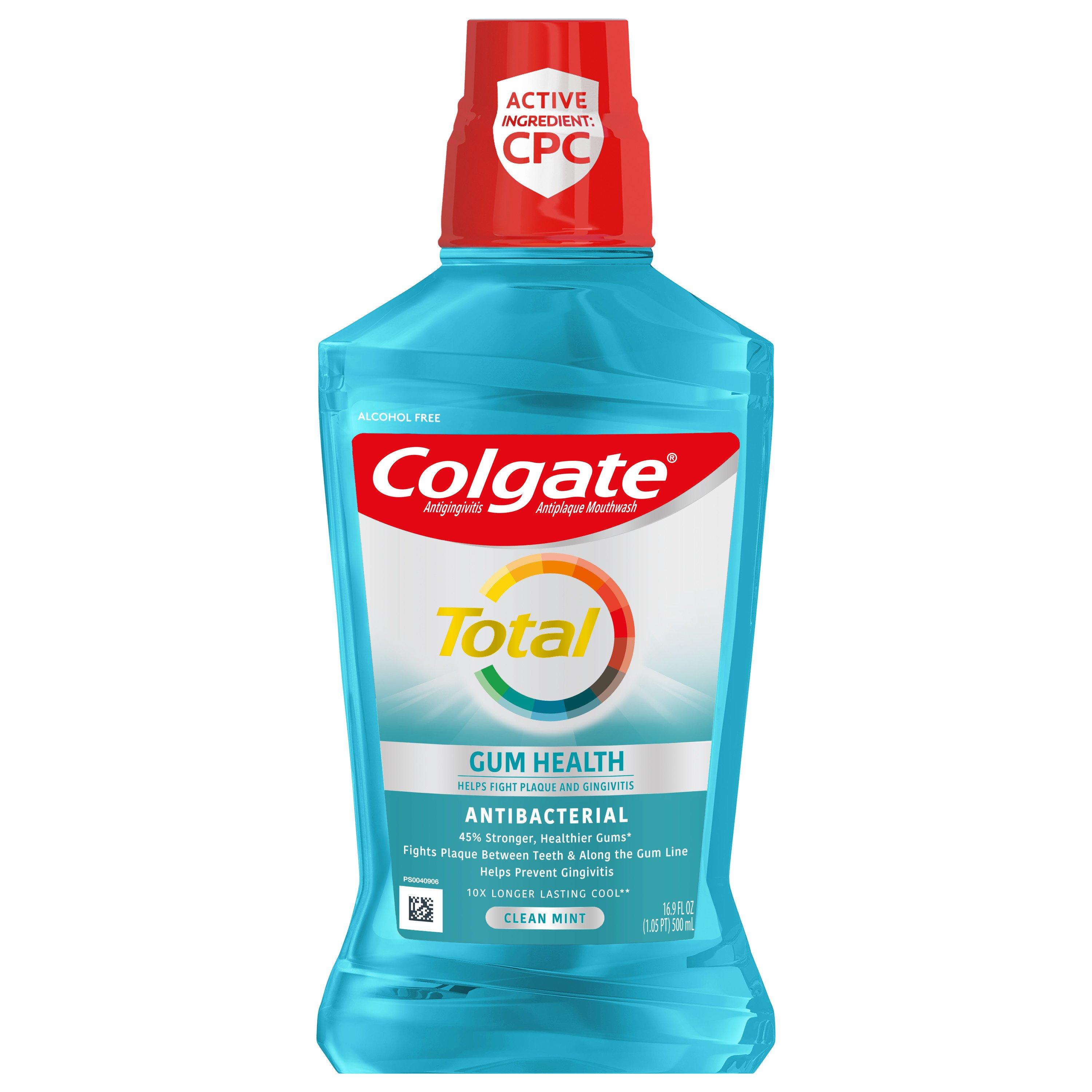 Colgate Total Gum Health Clean Mint Mouthwash - Shop Mouthwash at H-E-B