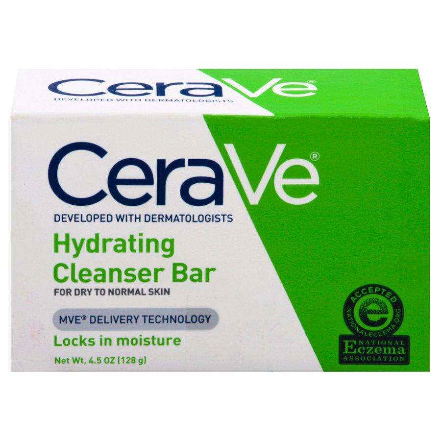 CeraVe Hydrating Cleanser Bar For Dry to Normal Skin - Shop Facial ...