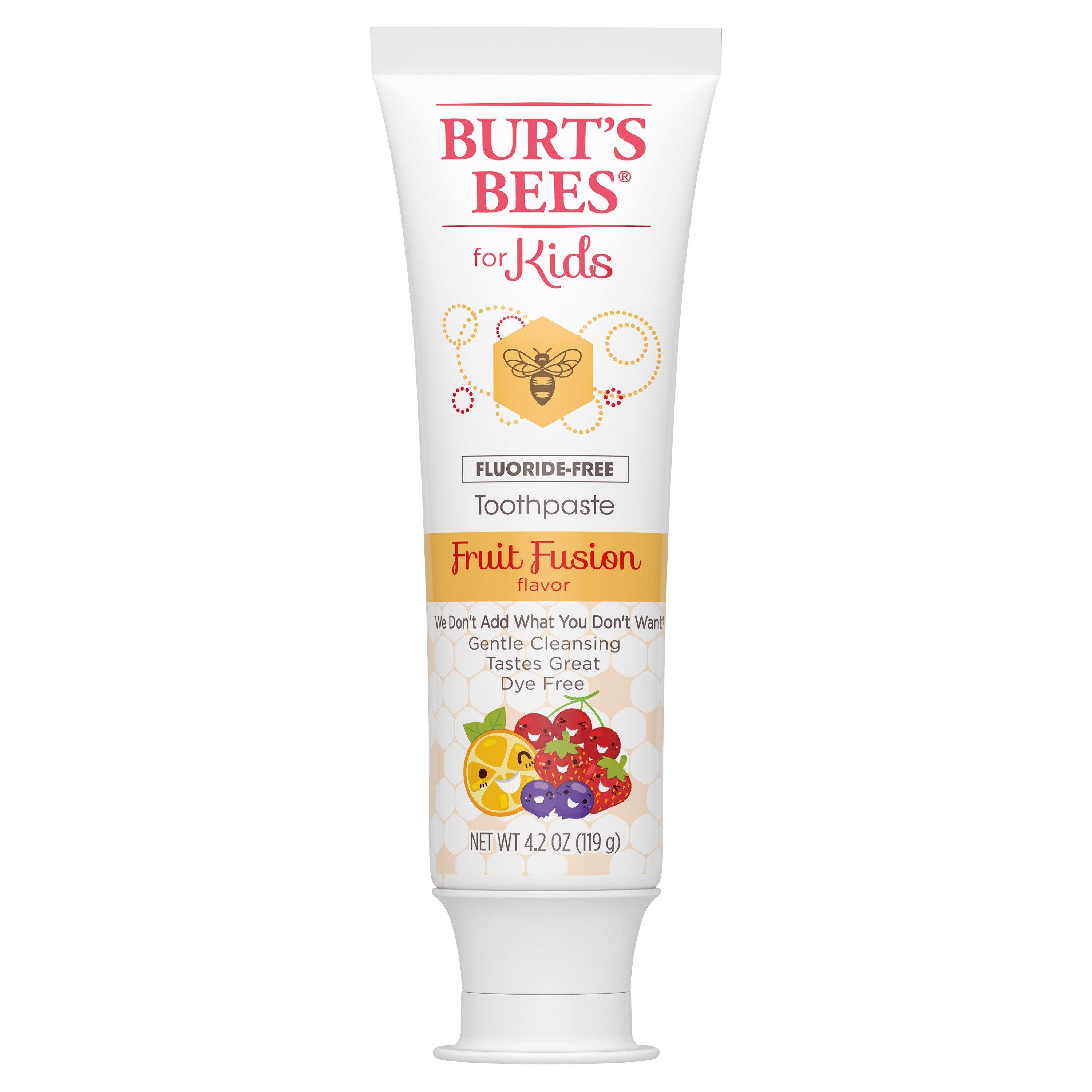 Burt's Bees Kids Fluoride Free Fruit Fusion Toothpaste - Shop ...