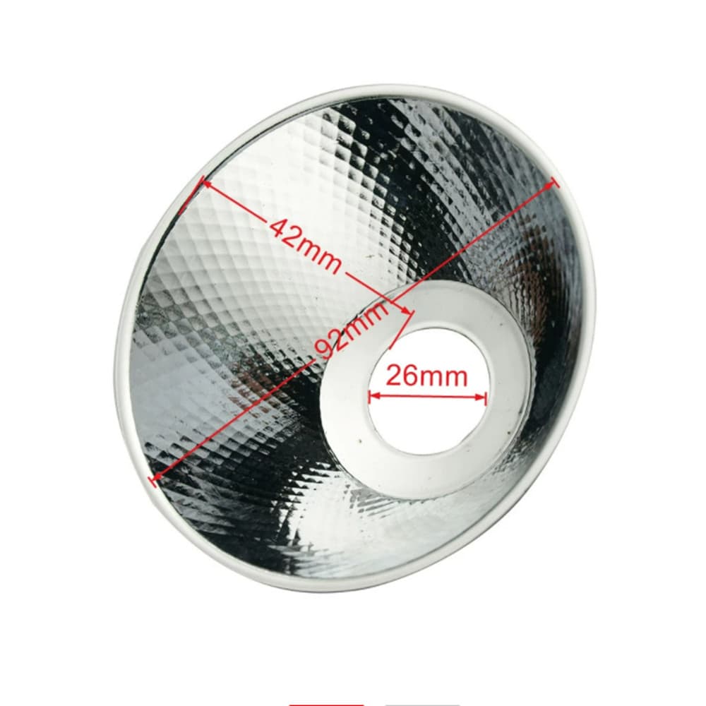 1pcs aluminum COB reflector cup diameter 92mm Inte... – Vicedeal