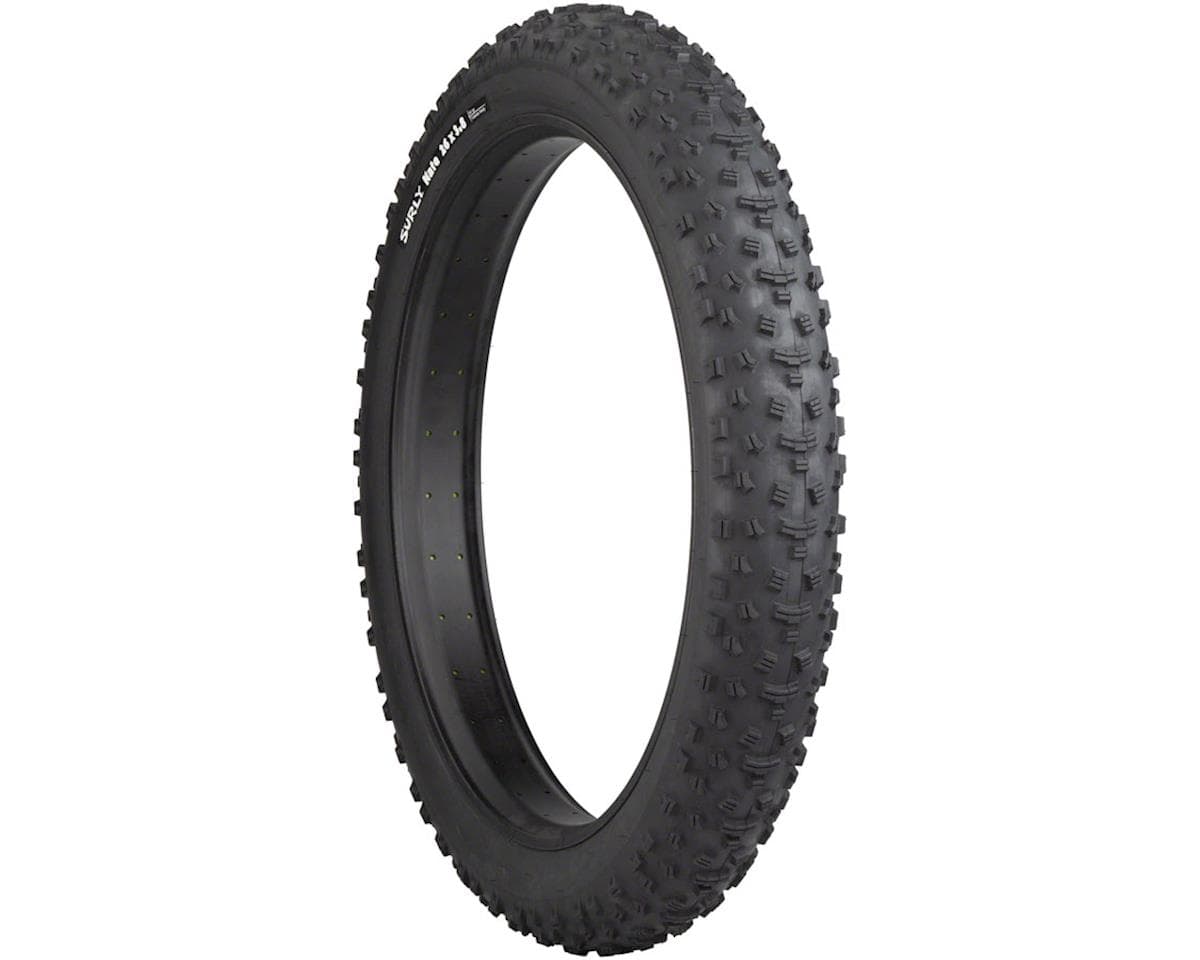 Surly Nate Tubeless Fat Bike Tire (Black) (26") (3.8") (60tpi ...