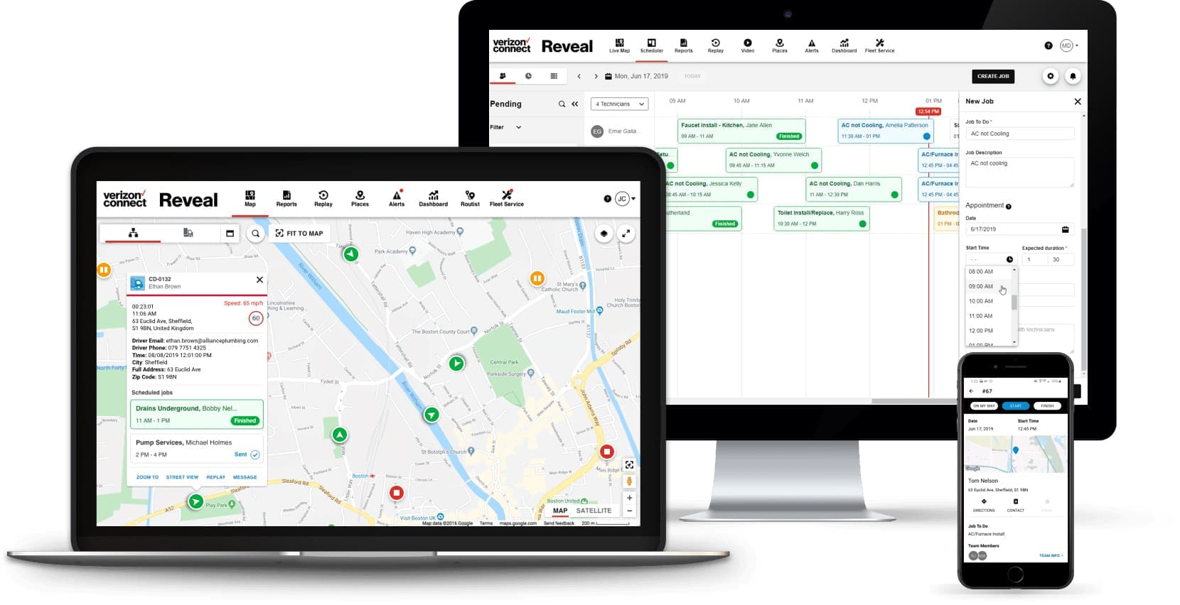 Verizon Connect Reveal Field Service Dispatch Review