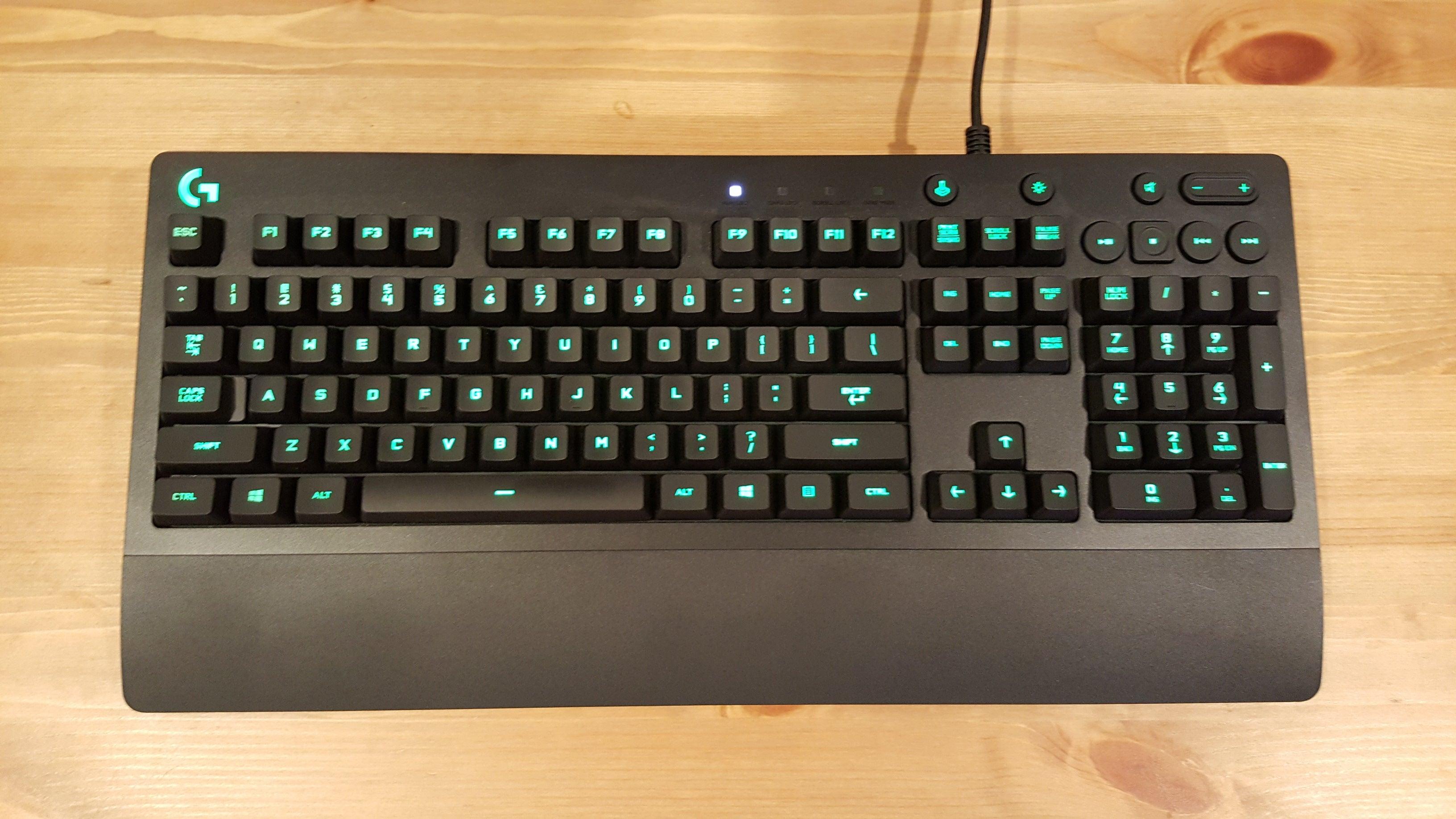 Logitech G213 Prodigy review: An ambitious keyboard that's oversized ...