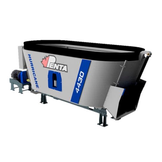 Vertical mixer - 4430 - Penta TMR Incorporated - stationary / 2-auger ...