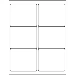 Avery WeatherProof Labels for Laser Printers, 2 x 4 Inch, White, Pack of 100 (15513), Packaging may vary