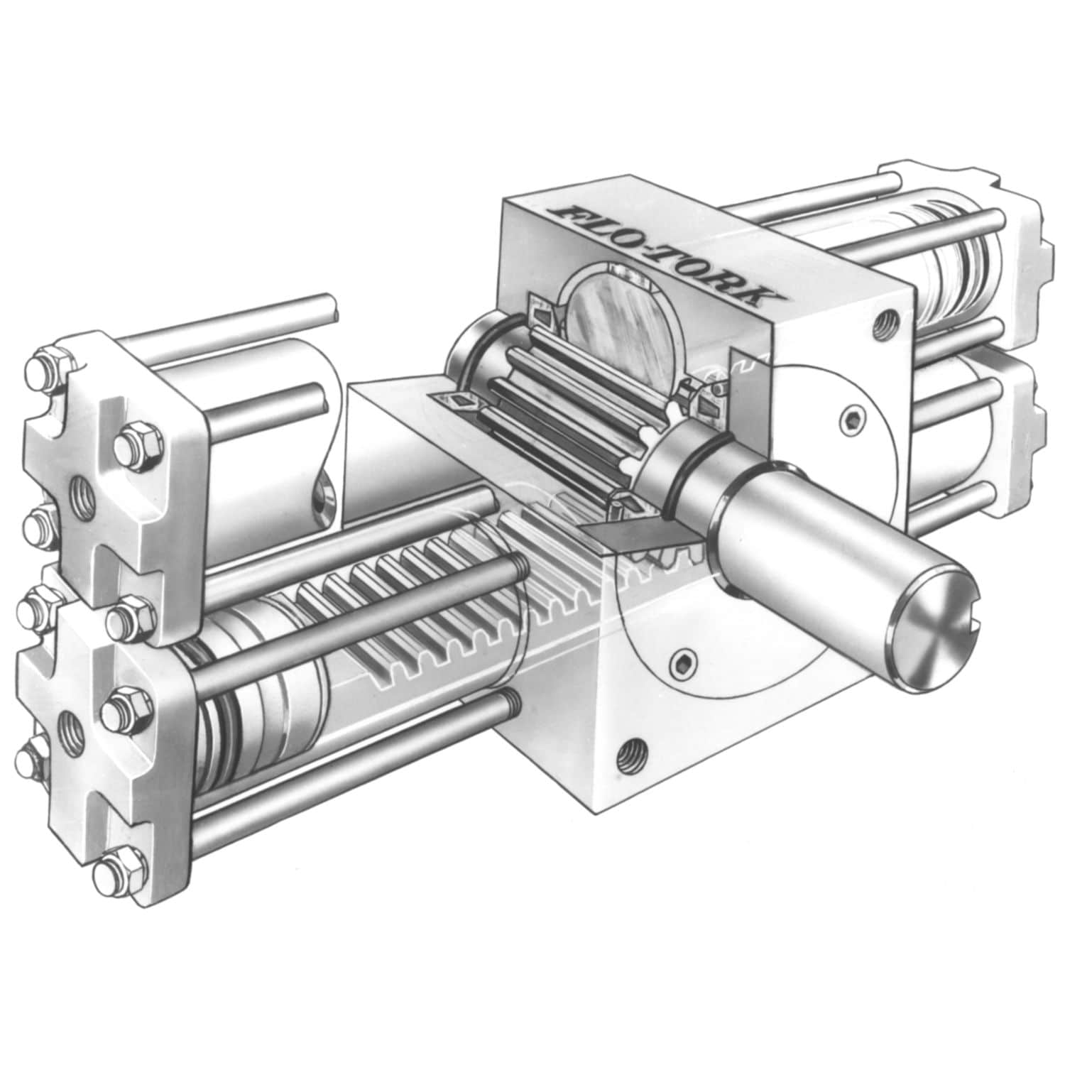 Rack And Pinion Rotary Actuator – IRMT