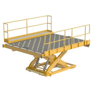 Scissor lift table - LS4-36 - SOUTHWORTH - hydraulic / stationary ...