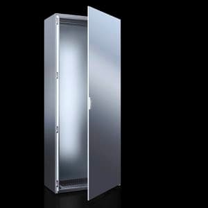 Floor-mounted enclosure system - TS 8 - RITTAL - door / sheet steel ...