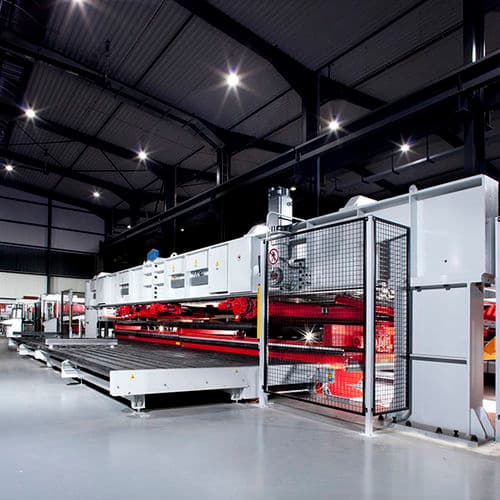 Metal cut-to-length cutting line - HEINRICH GEORG GmbH - sheet metal / CNC