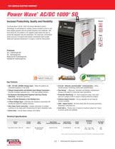 Lincoln Electric Power Wave AC/DC 1000 SD Tandem
