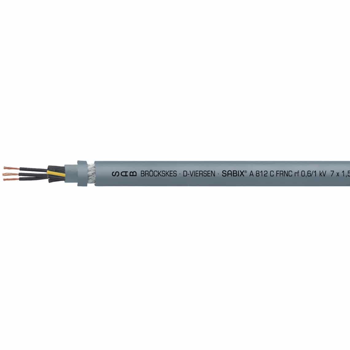 Cabo elétrico sem halogênio - SABIX® A 812 C FRNC - SAB BROECKSKES GMBH ...