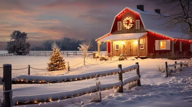 89,000+ Christmas Farm Country Pictures