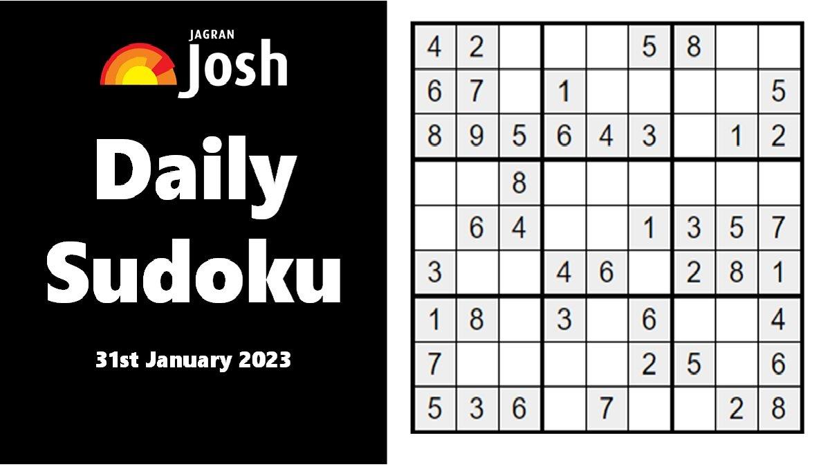 Play Daily Sudoku Puzzle Online, 31st January 2023 with Answers, Solutions