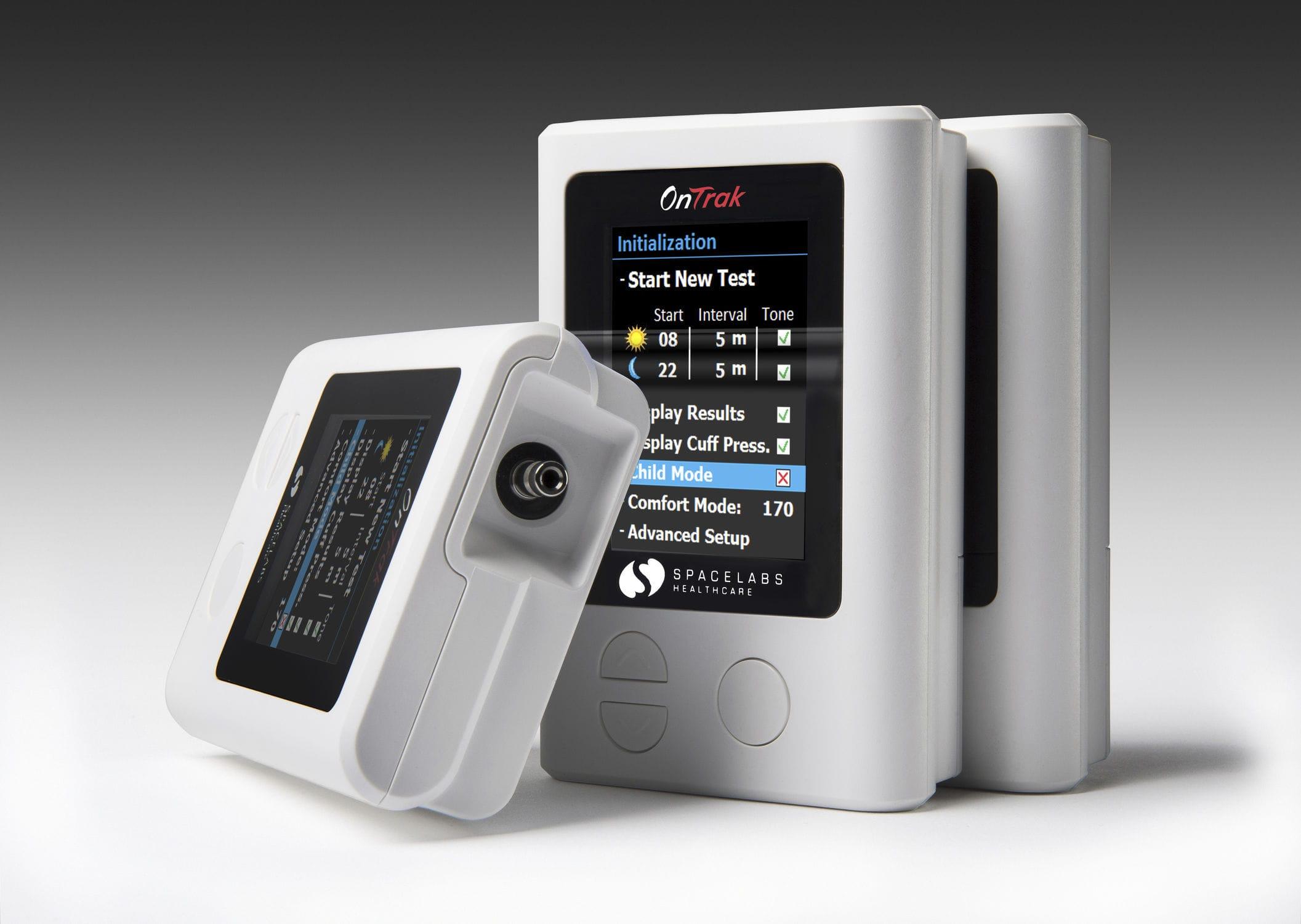 Compact patient monitor - OnTrak - Spacelabs Healthcare - ABPM / ambulatory