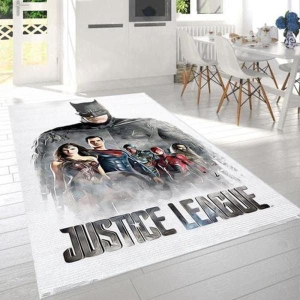 DC Comics Justice League Heroes Play Rug