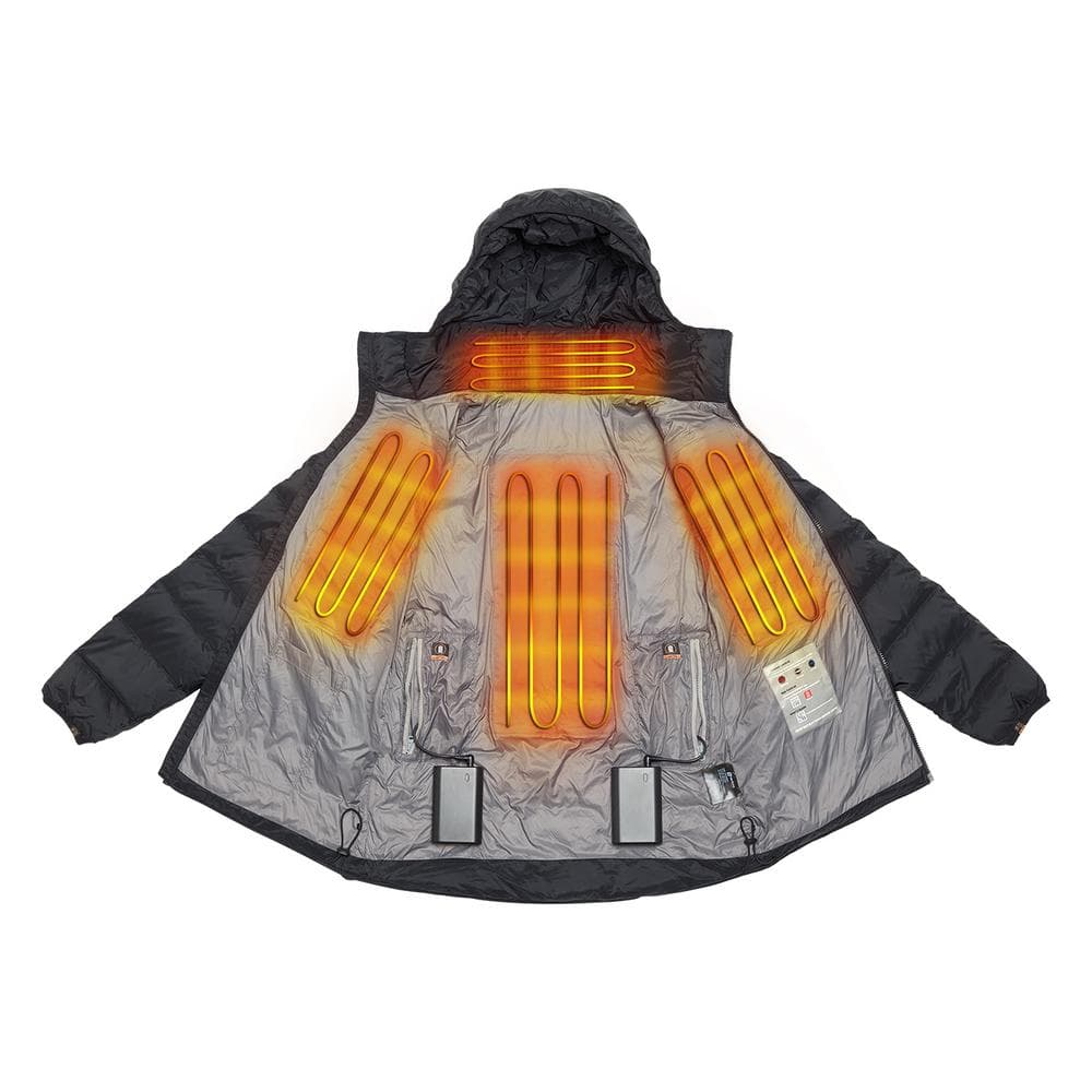 Venture Heat 12V Women's Down Bluetooth Battery Heated Jacket - The ...