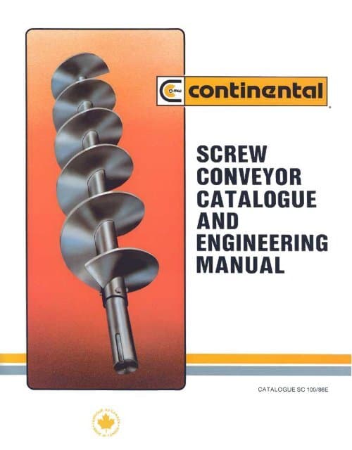Screw Conveyors - Continental Conveyor