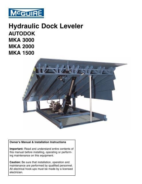 Hydraulic Dock Leveler - McGuire