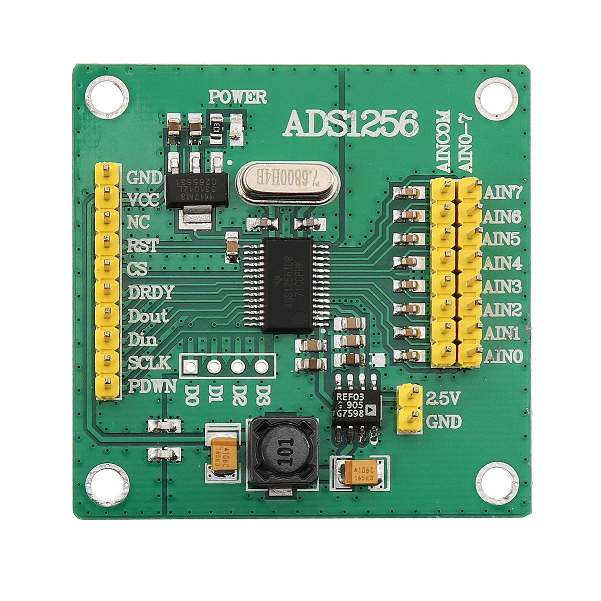 5pcs ads1256 high-precision adc module conversion 24-bit 8-channel Sale ...