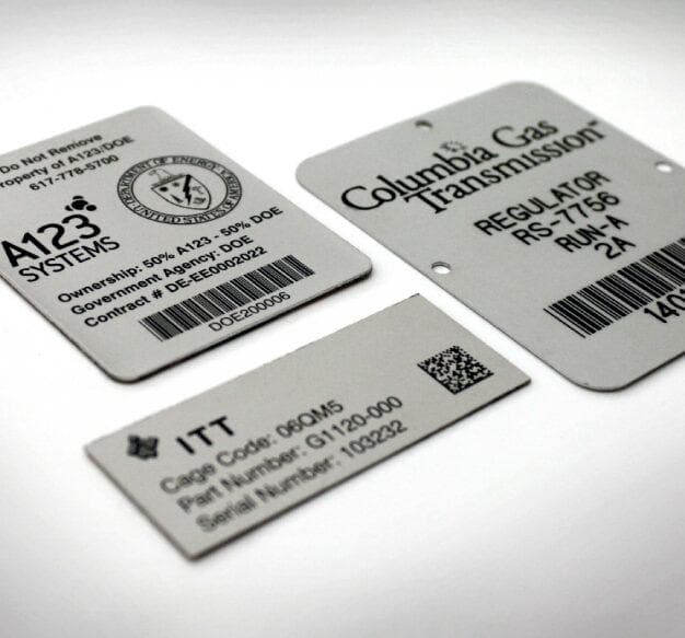 Metalphoto® Aluminum Nameplates – Durable & Precise