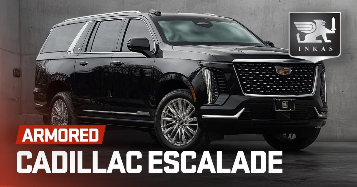 Armored Cadillac Escalade ESV For Sale | INKAS Armored Vehicles ...