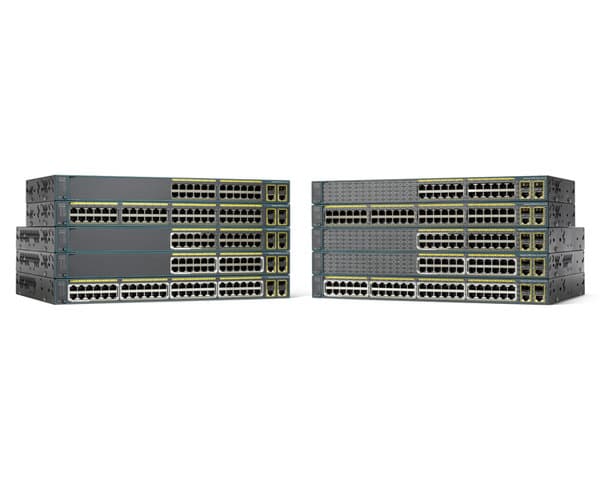 Switch Cisco Catalyst 2960 Plus 48 10/100 PoE + 2 1000bt +2 SFP LAN ...