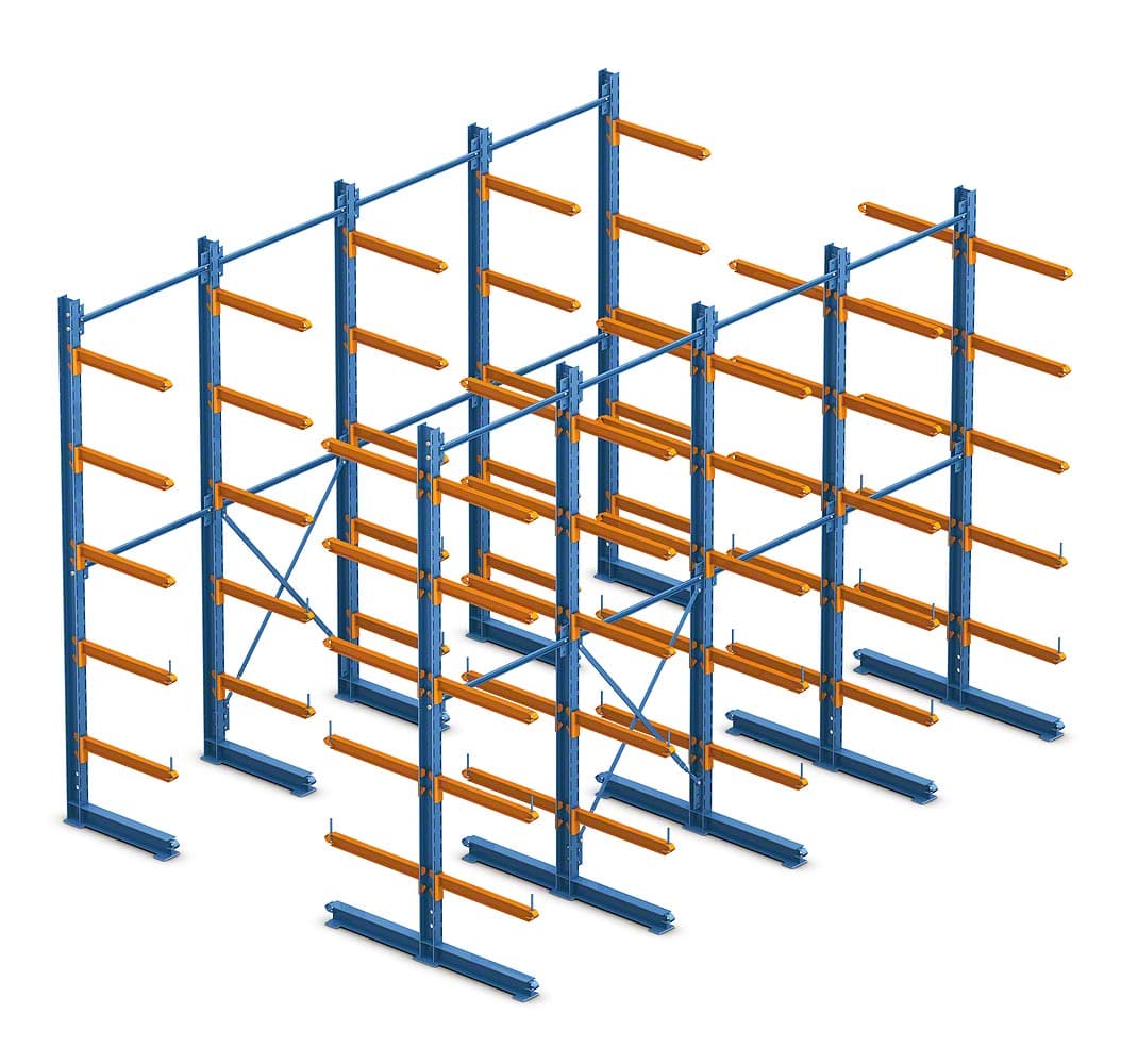 Cantilever Racks | Cantilever Racking - Interlake Mecalux